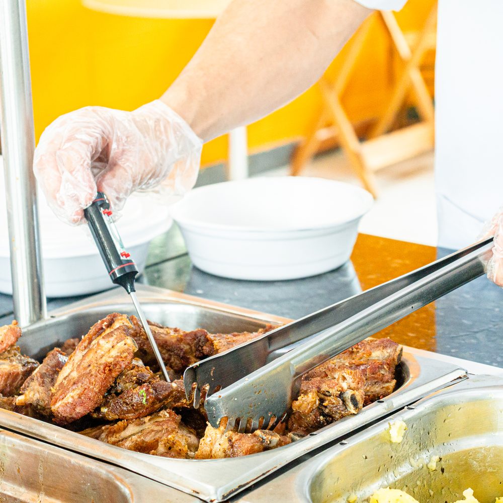 Controle de temperatura dos alimentos na Couve Flor